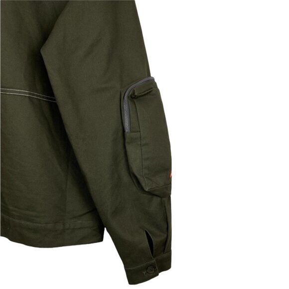 Atelier new Regime Men's Army Green Shirt Jacket US M - Picture 8 of 13